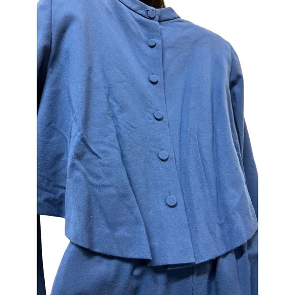 Doncaster Custom Royal Blue Executive Vintage Dress - Picture 7 of 14